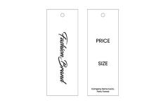 Cartellini Abbigliamento Model HT-M122