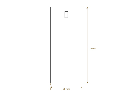 Cartellino in cartoncino Model HT-M102