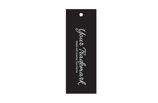 Cartellino in cartoncino Vogue Style Model HT-M118