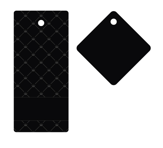Cartellino in cartoncino Model HT-M92