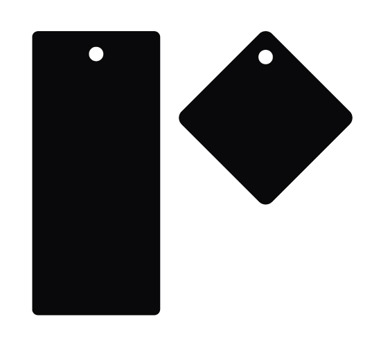 Cartellino in cartoncino Model HT-M93