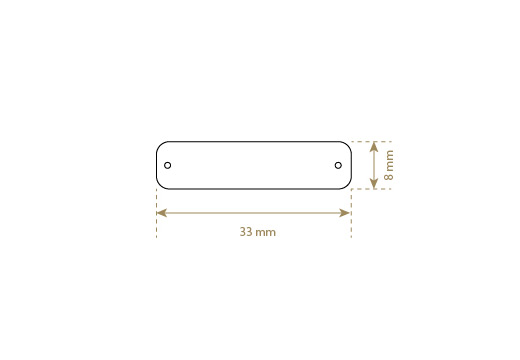 Etichetta in similpelle Model EP-M126