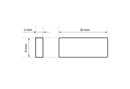 Sigillo in plastica Model ST-M122