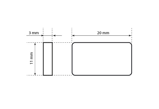 Sigillo in plastica Model ST-M180