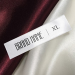 Etichette tessili con nome marca - TL-M23