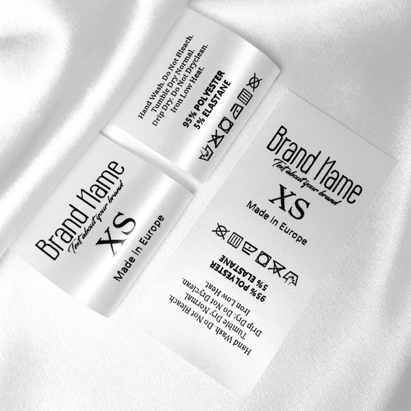 Etichette Tessute Personalizzate  Etichette Vestiti BestLabels™ Italia